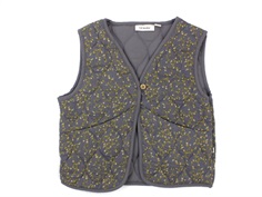 Lil Atelier quiet shade waistcoat quilt